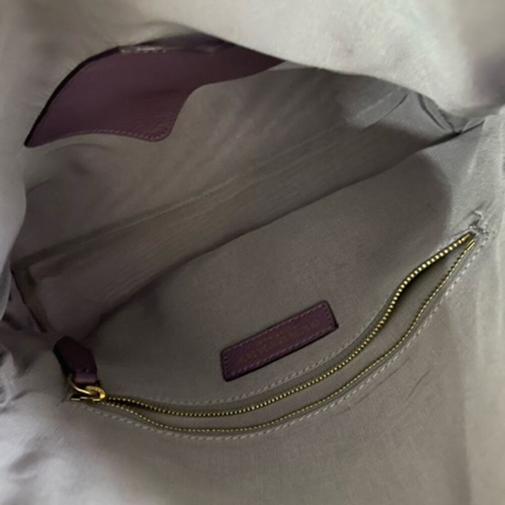 Burberry The Petal in Flowers Pouch in Purple Rubber - Picture 5 of 10